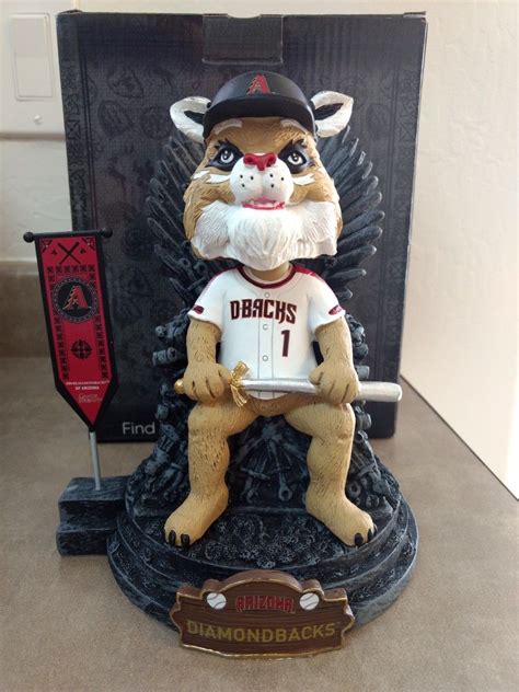 Arizona Diamondbacks Mascot, Baxter, Game of Thrones Bobblehead Arizona ...