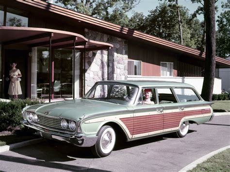 transpress nz: 1960 Ford Country Squire station wagon