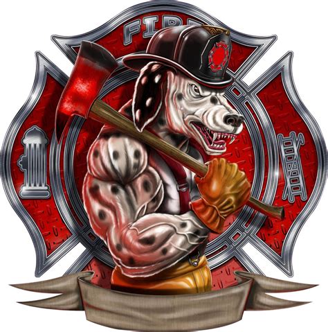 Fire Department Decal Full Color Fire Department Dalmation - Etsy | Firefighter stickers ...