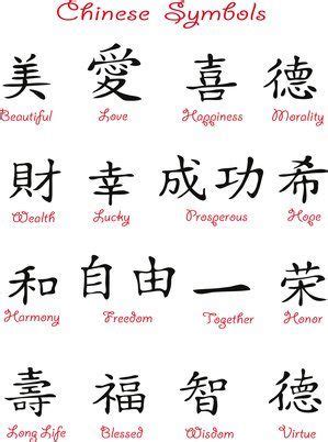 blessing chinese symbol