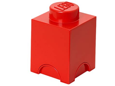 LEGO® 1-stud Red Storage Brick - 5004267 | LEGO Shop