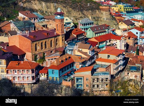 View of Tbilisi city, Georgia country Stock Photo - Alamy