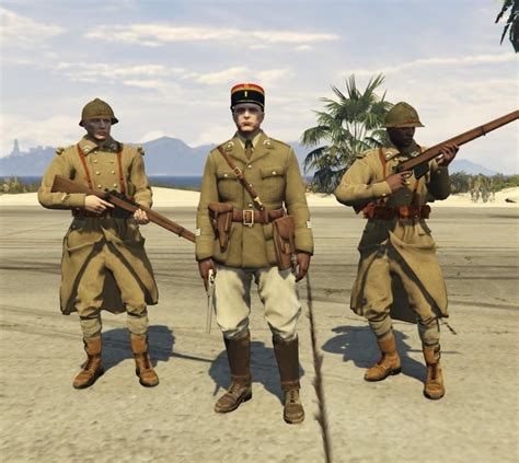 WW2 French uniforms for MP Male - GTA5-Mods.com