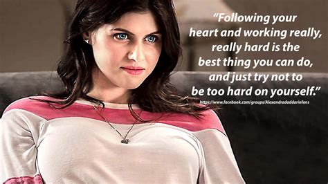 Alexandra Daddario Photo Quote | Alexandra daddario, Photo quotes ...