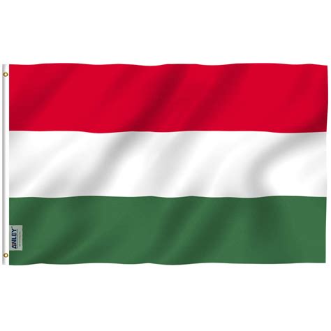 Fly Breeze Hungary Flag 3x5 Foot - Anley Flags