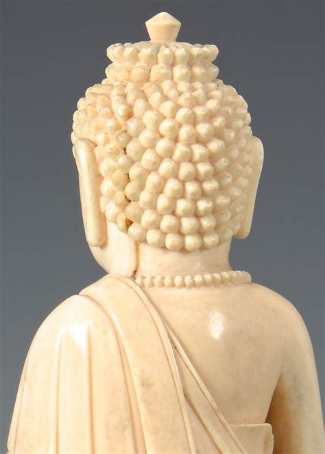 Lot 24: Antique Ivory Buddha