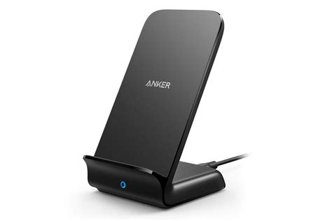 Anker's affordable PowerWave Fast Wireless Charger Stand is at the ...