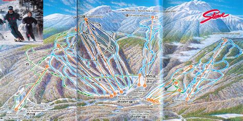 Tourist Map Of Stowe Vermont