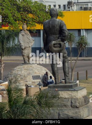 A statue King Dinuzulu Cetshwayo which has been covered for 2 years ...