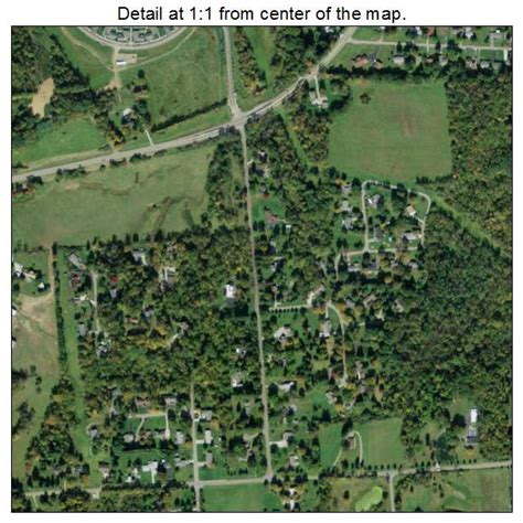 Aerial Photography Map of Granville South, OH Ohio