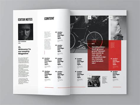 Modern Magazine Layout InDesign INDD - ksioks