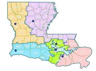 2022 Congressional map - Council for A Better Louisiana