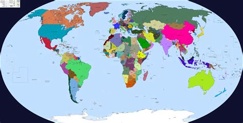 World Map 2022 With Countries