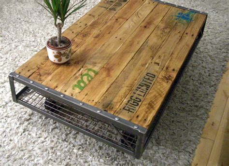 Industrial Pallet Coffee Table