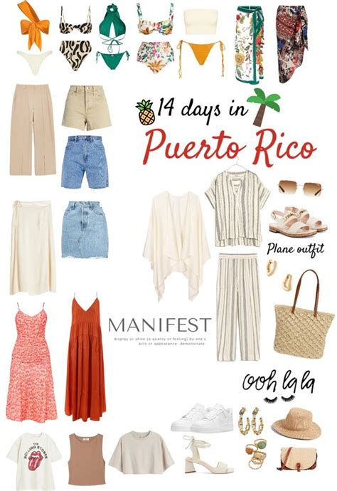 Puertorico packing guide | Puerto rico vacation outfits, Vacation ...