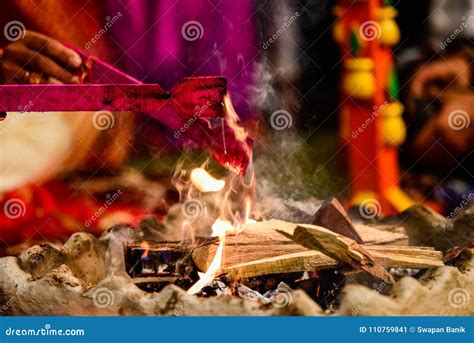 Yagya a ritual in hinduism stock image. Image of deva - 110759841