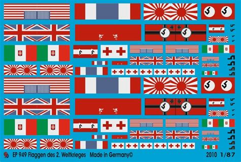 Flags Of The World War II Peddinghaus-Decals 0949