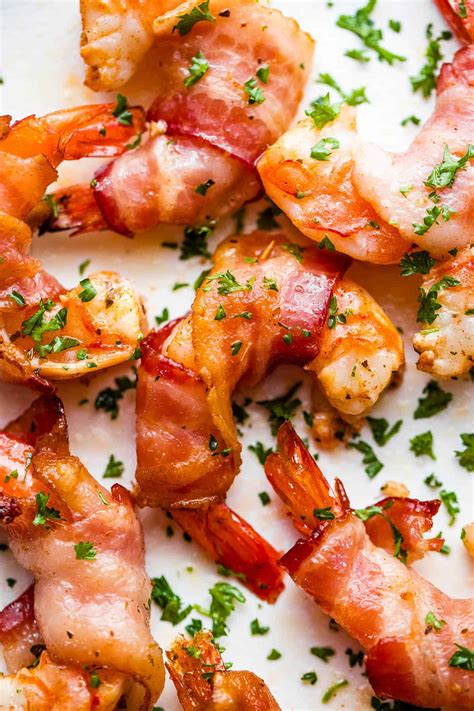 The Best Bacon Wrapped Grilled Shrimp | Easy Weeknight Recipes