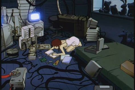 Serial Experiments Lain _ Screenshots | Anime, Experiments, Lie