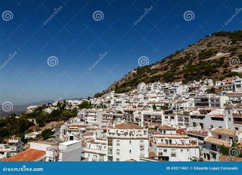 Andalusian White Villages in Spain Stock Image - Image of mountain ...