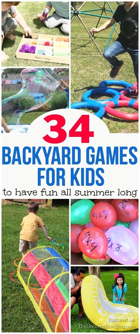 34 Outdoor Games for Kids to Keep 'Em Busy All Summer Long