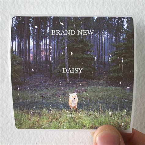 Brand New Daisy Album Cover Sticker