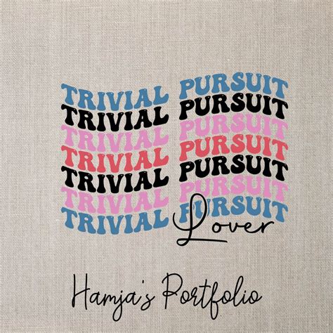 Triviral Pursuit Vector Svg – MasterBundles