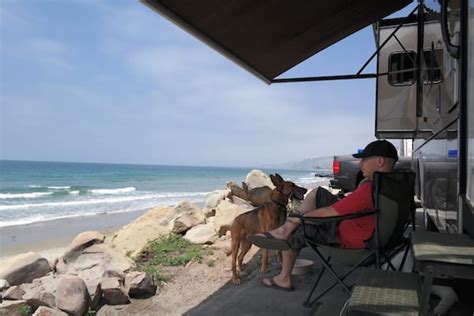 Ventura Beach Camping - Rincon Parkway Beachfront RV Camping