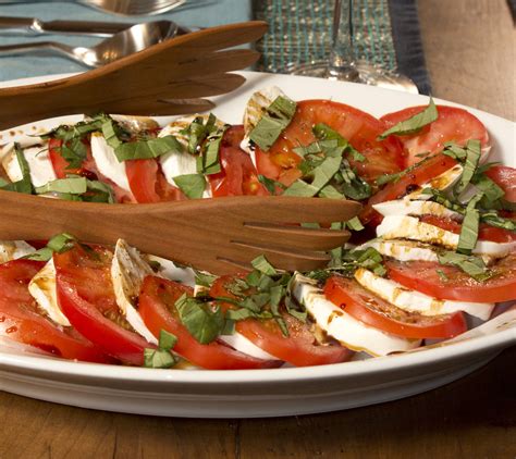 Caprese Salad | served on a Pillivuyt deep oval plates with … | Flickr