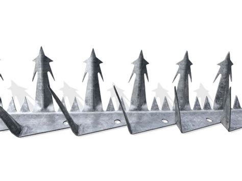 * Anti Climb Spikes For Walls, Roofs And Fences. Thick steel Construction.