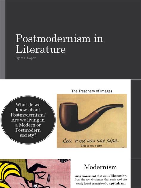 postmodern literature | Postmodernism (16 views)