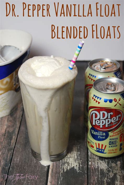 Dr. Pepper Vanilla Float® Blended Floats | The TipToe Fairy