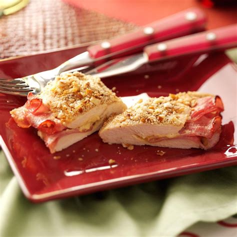 Ham Stuffed Pretzel-Crusted Chicken Recipe: How to Make It