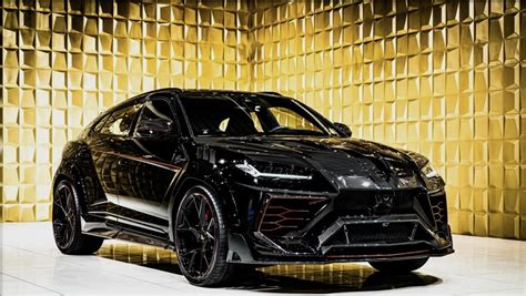 Black Lamborghini URUS by MANSORY MY2021 FOR SALE - Slaylebrity