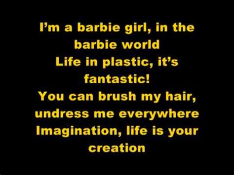 Samanda (The Twins) - Barbie Girl WITH LYRICS. version - YouTube