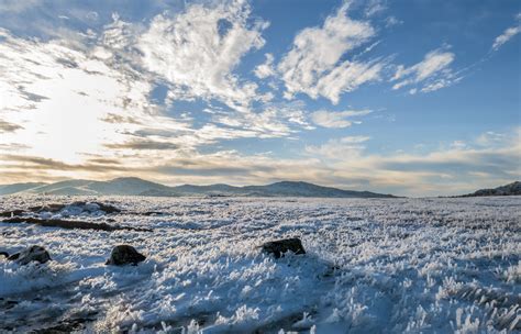 Free Images : sea, nature, snow, winter, cloud, sky, sunlight, morning ...