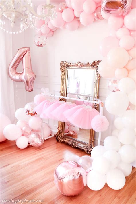 Ballerina birthday party and DIY ballet bar. | A Darling Daydream