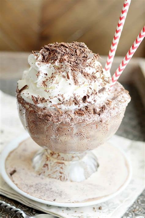 Serendipity Frozen Hot Chocolate Recipe - Something Swanky