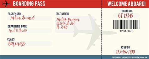 Free Printable Airline Ticket Template - Nisma.Info