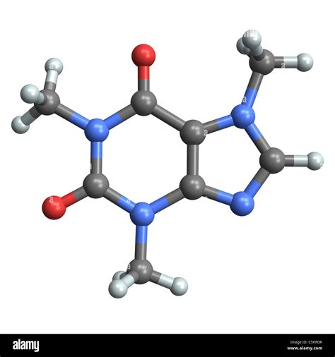 Chemical structure of caffeine hi-res stock photography and images - Alamy