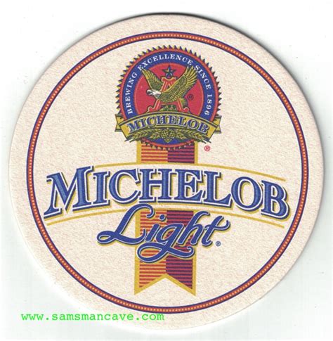 Michelob Michelob Light Beer Coaster