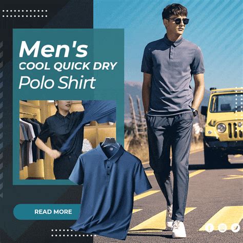 Men's Cool Quick Dry Polo Shirt
