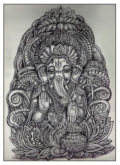 Lord Ganesha Drawings