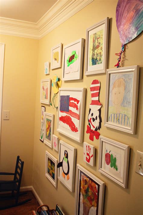 The Blue House Chronicles: Kids' Art Wall