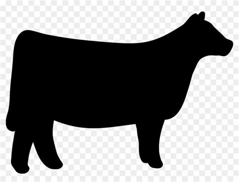 Cow Clipart Heifer - Show Heifer Clip Art - Free Transparent PNG ...