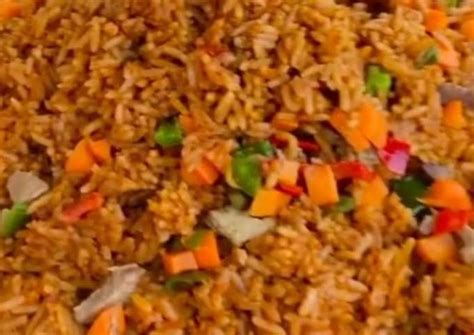 Vegetable jollof rice Recipe by Nanah Muhammad - Cookpad