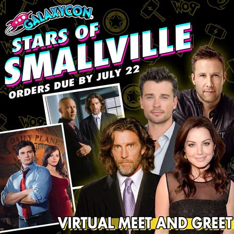 "Smallville" Cast Reunion at GalaxyCon Raleigh