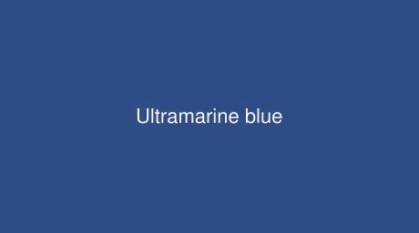 RAL Ultramarine blue [RAL 5002] Color in RAL Classic chart