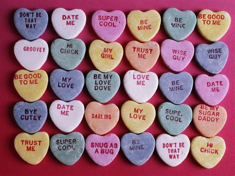 Printable Candy Heart Phrases