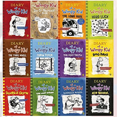 Diary of a Wimpy Kid Series Collection 12 Books Set By Jeff Kinney | Jeff Kinney 9789526528748 ...